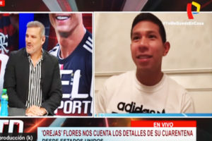 Edison Flores comenta que el Dt de la selección peruana se preocupa por que sus jugadores estén bien. (Foto captura)