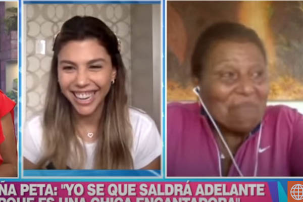 Petronila González, madre de el futbolista peruano, Paolo Guerrero, grita a los cuatro vientos que quiere convertirse en suegra oficial. (Foto captura)