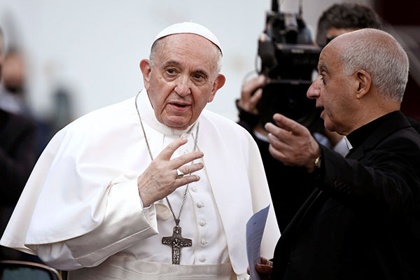 El papa Francisco en el Vaticano el domingo pasado. (Foto: EFE/EPA/FILIPPO MONTEFORT)